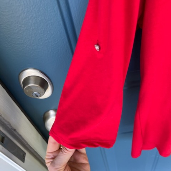 CUTTER & BUCK RED DRYTEC POLO GOLF SHIRT NWT LARGE - Picture 15 of 16